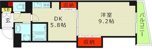 OBP柳谷の物件間取画像